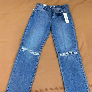Rolla’s high rise straight leg jeans size 30
